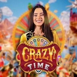 Crazy Time casino game by Evolution – featured logo at Instasino Casino