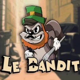 Le Bandit slot logo by Hacksaw Gaming at Instasino CasinoLe Bandit